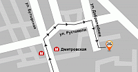 Схема проезда в АрендаАвто-срл